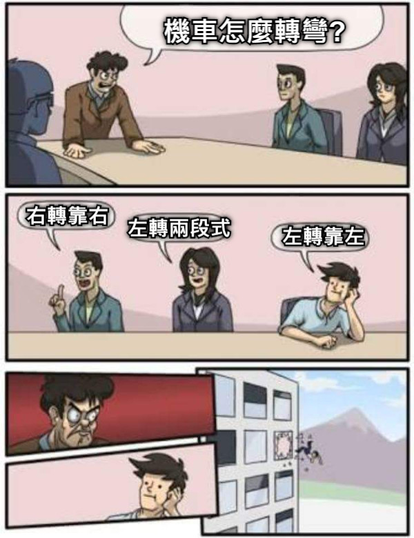 機車怎麼轉彎? 右轉靠右 左轉兩段式 左轉靠左