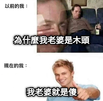 為什麼我老婆是木頭 我老婆就是傻
