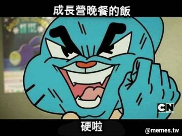 硬啦 成長營晚餐的飯