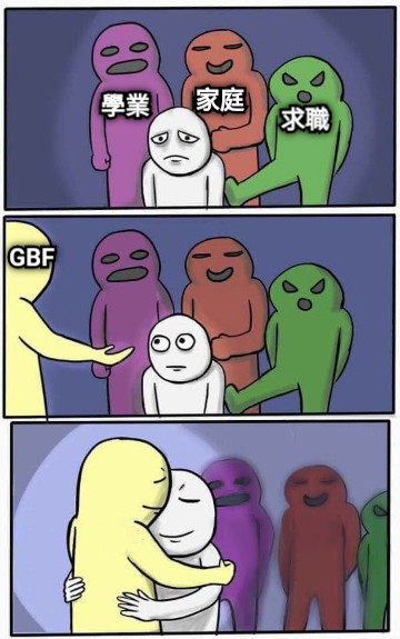 學業 家庭 求職 GBF