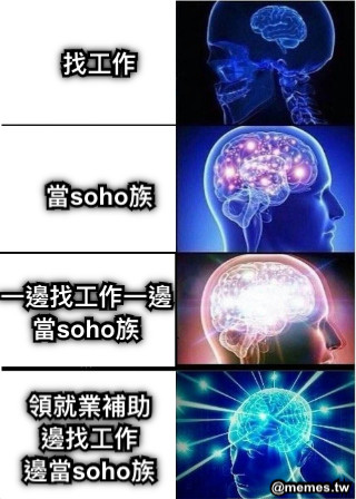 找工作 當soho族 一邊找工作一邊 當soho族 領就業補助 邊找工作 邊當soho族