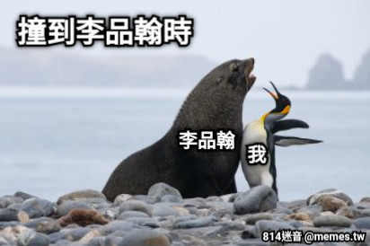 撞到李品翰時 李品翰 我