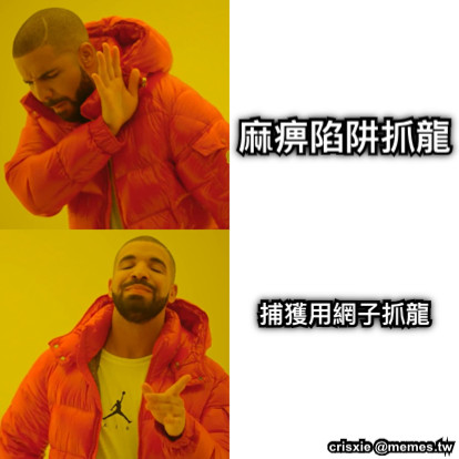 麻痹陷阱抓龍 捕獲用網子抓龍