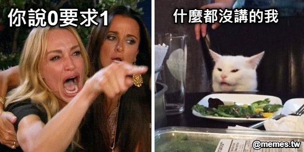 你說0要求1 什麼都沒講的我