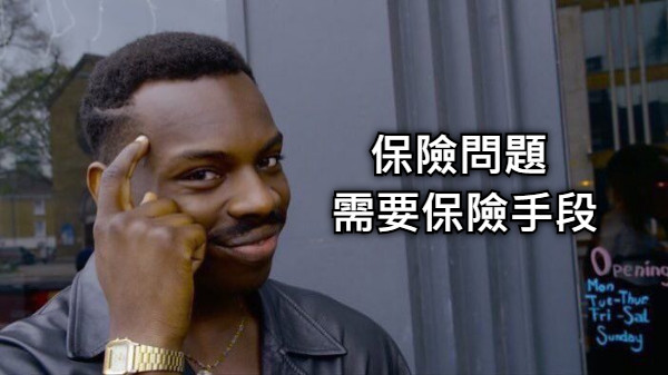 保險問題  需要保險手段