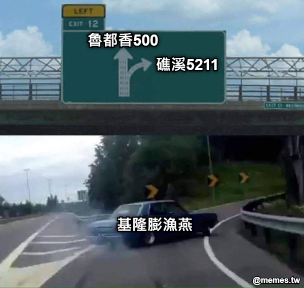 礁溪5211 魯都香500 基隆膨漁燕