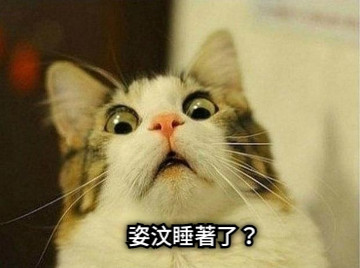 姿汶睡著了？