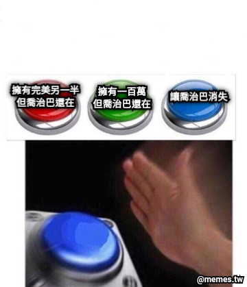 擁有一百萬 但喬治巴還在 擁有完美另一半 但喬治巴還在 讓喬治巴消失