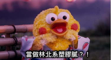 當做林北系塑膠膩？！