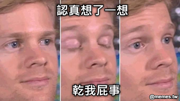 認真想了一想  乾我屁事