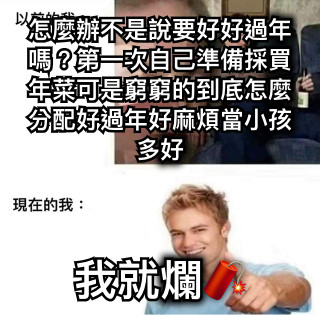 怎麼辦不是說要好好過年嗎？第一次自己準備採買年菜可是窮窮的到底怎麼分配好過年好麻煩當小孩多好 我就爛🧨
