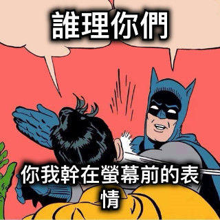 誰理你們 你我幹在螢幕前的表情