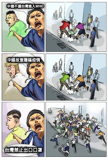 中國不讓台灣進入WHO 中國故意隱瞞疫情 台灣禁止出口口罩