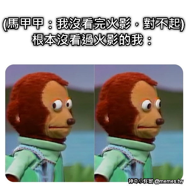 (馬甲甲：我沒看完火影，對不起) 根本沒看過火影的我：