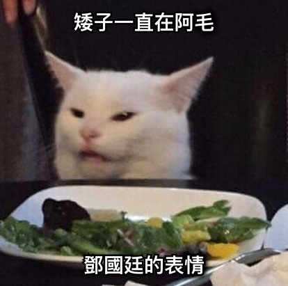 矮子一直在阿毛 鄧國廷的表情