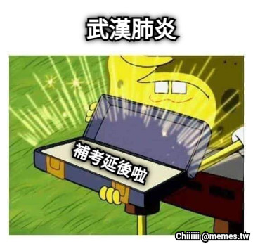 武漢肺炎 武漢肺炎 補考延後啦