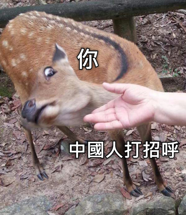 中國人打招呼 你