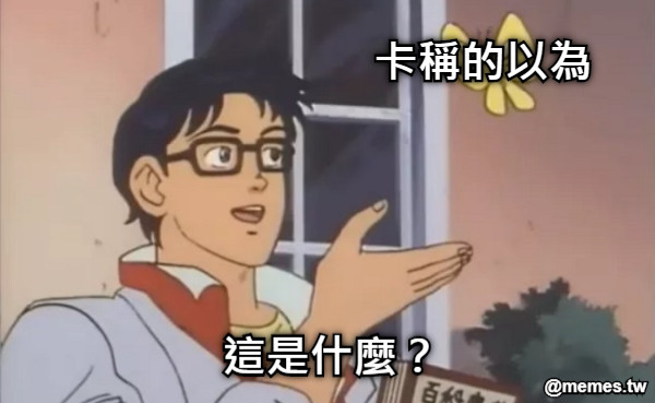 卡稱的以為 這是什麼？