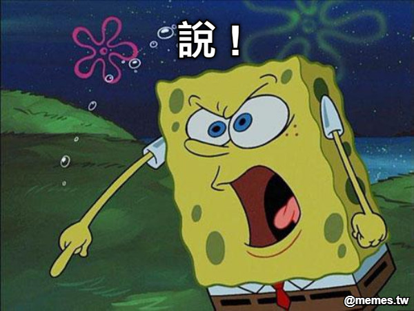 說 !
