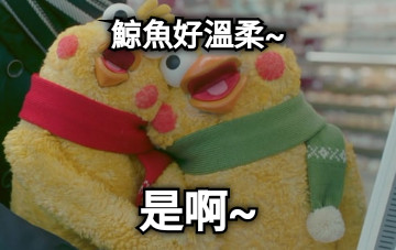 鯨魚好溫柔~ 是啊~