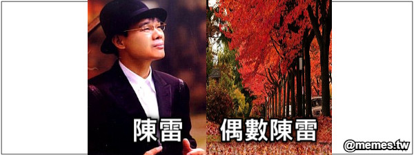 陳雷 偶數陳雷