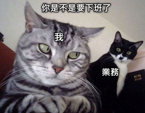 你是不是要下班了 我 業務