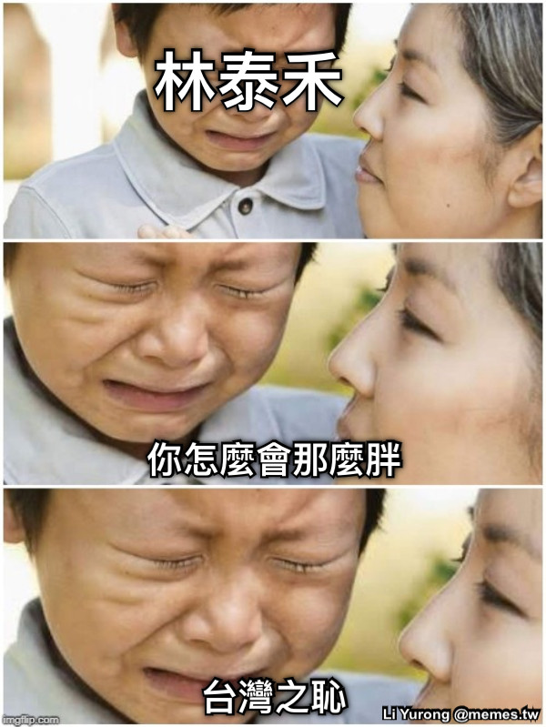 林泰禾 你怎麼會那麼胖 台灣之恥