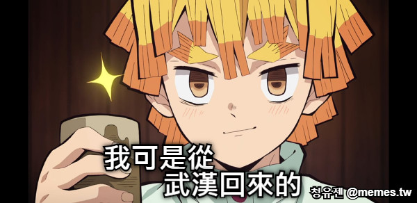 我可是從 武漢回來的