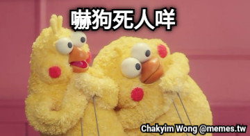 嚇狗死人咩