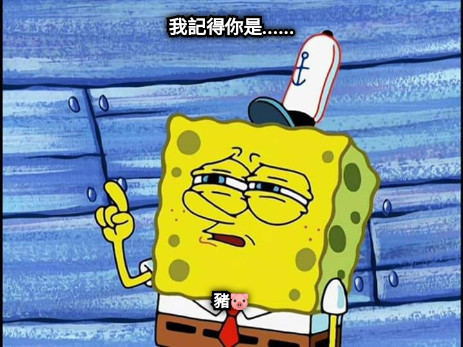我記得你是...... 豬🐷