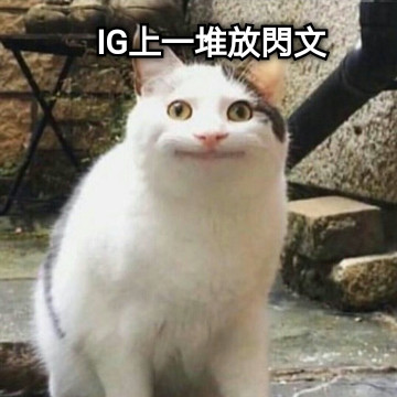 IG上一堆放閃文