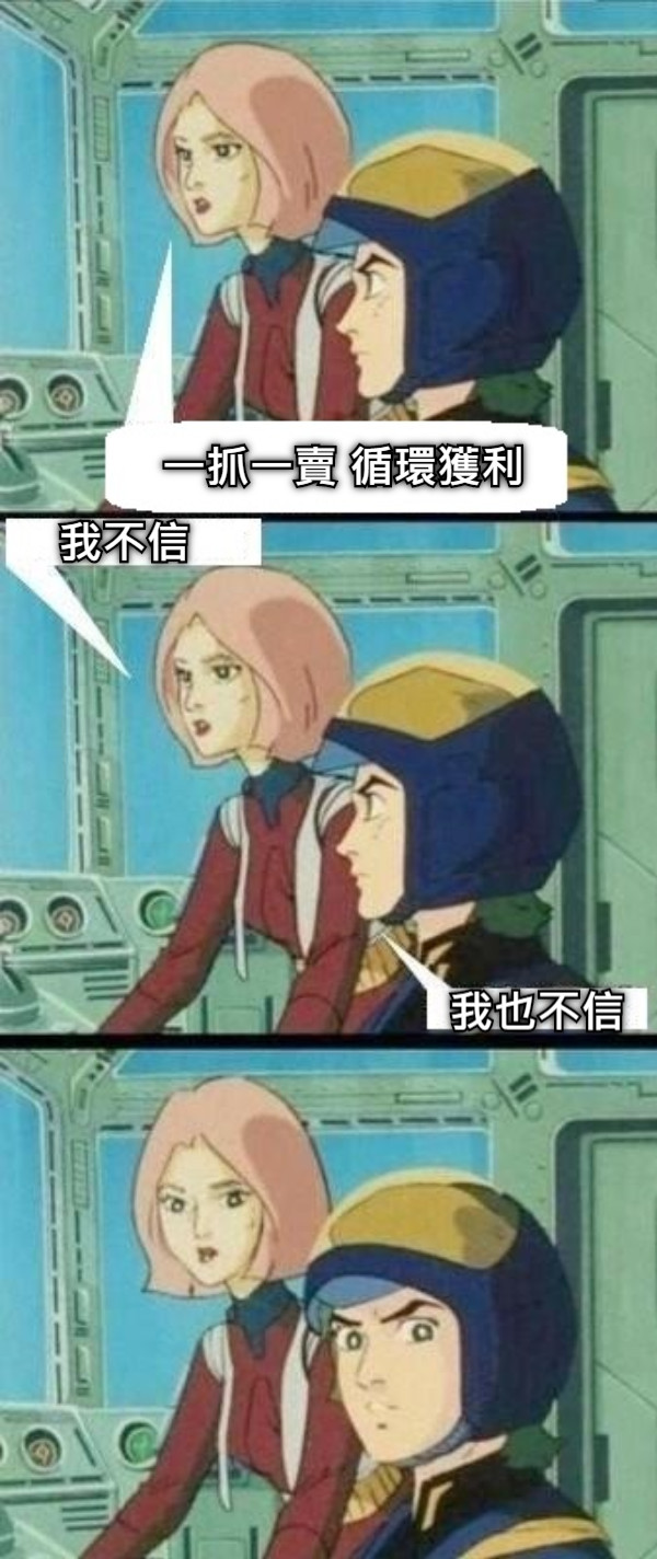 一抓一賣 循環獲利 我不信 我也不信