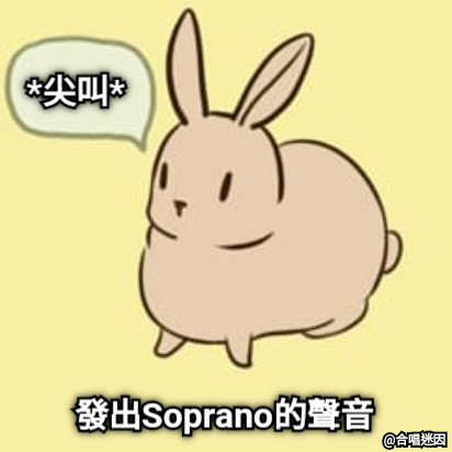 *尖叫* 發出Soprano的聲音