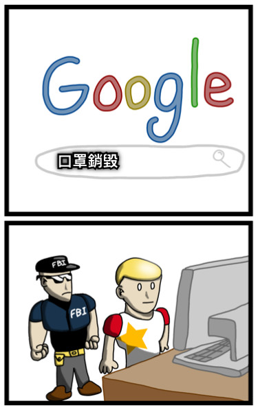 口罩銷毀