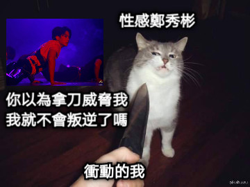 性感鄭秀彬 衝動的我 你以為拿刀威脅我 我就不會叛逆了嗎