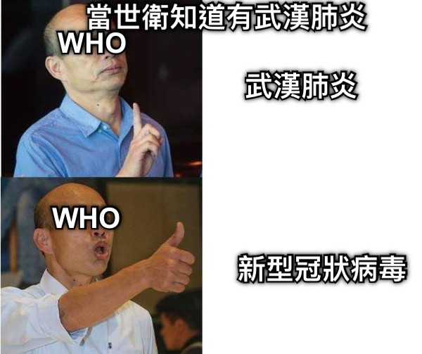 WHO WHO  武漢肺炎 新型冠狀病毒 當世衛知道有武漢肺炎