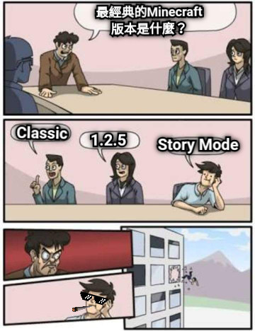 最經典的Minecraft 版本是什麼？ Classic 1.2.5 Story Mode
