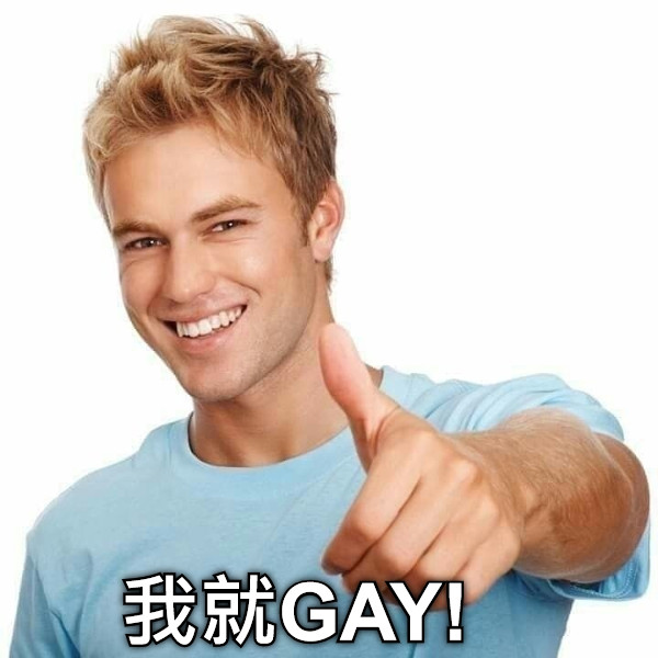 我就GAY!