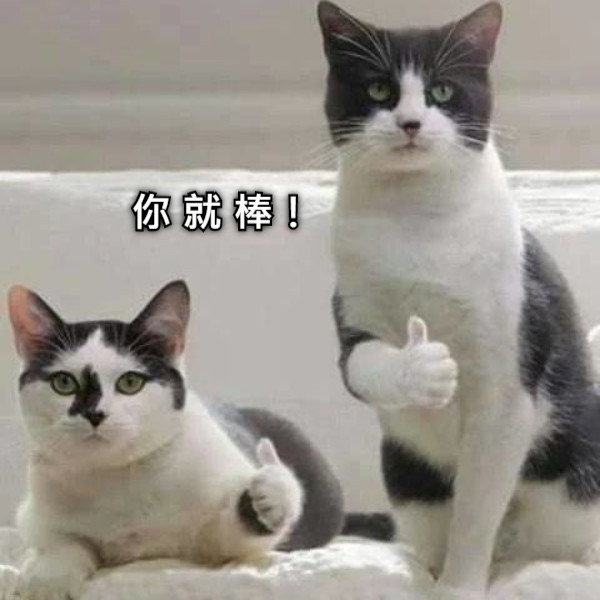 你 就 棒！