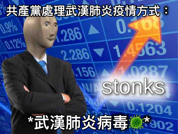 共產黨處理武漢肺炎疫情方式： *武漢肺炎病毒🦠*