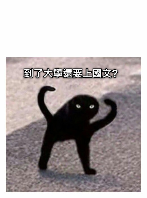 到了大學還要上國文?
