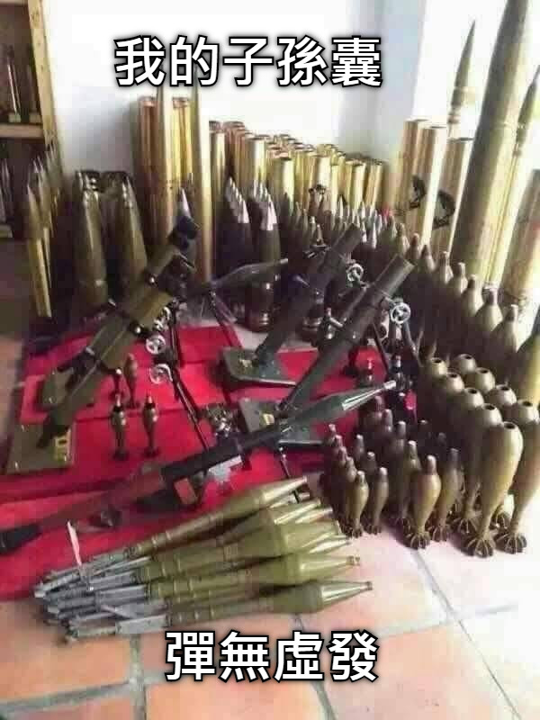 我的子孫囊 彈無虛發