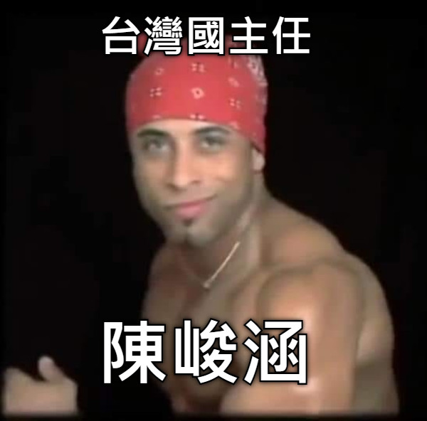 台灣國主任 陳峻涵
