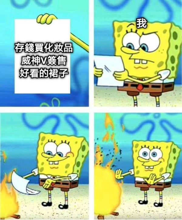 存錢買化妝品 威神V簽售 好看的裙子 我