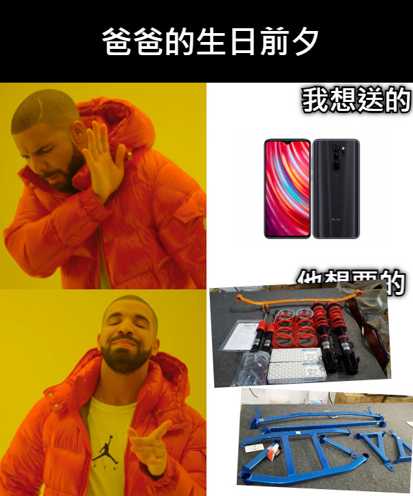 爸爸的生日前夕 我想送的 他想要的