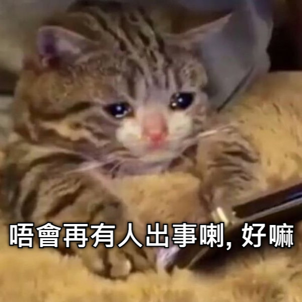 唔會再有人出事喇, 好嘛