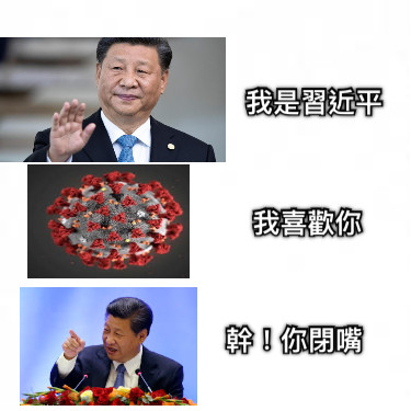 我是習近平 我喜歡你 幹！你閉嘴