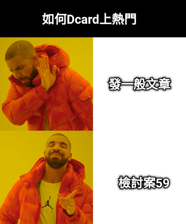 發一般文章 檢討案59 如何Dcard上熱門