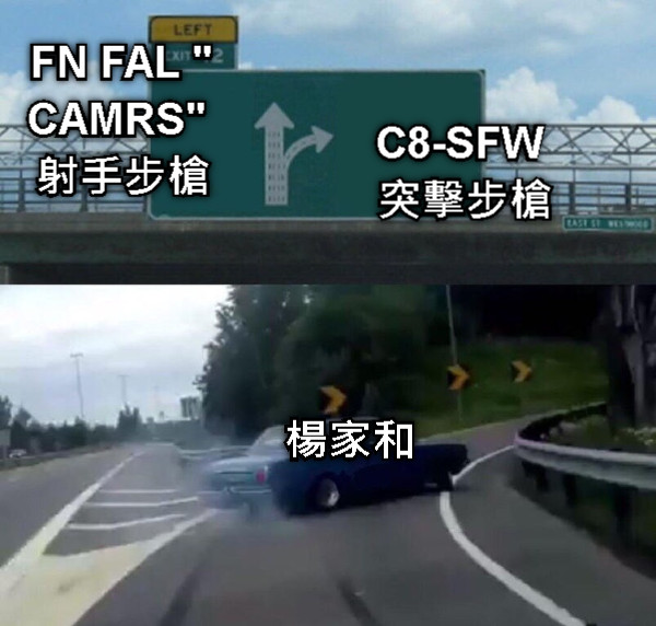 FN FAL &quot;CAMRS&quot; 射手步槍 C8-SFW 突擊步槍 楊家和