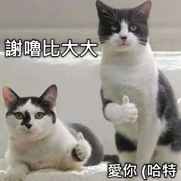 謝嚕比大大 愛你 (哈特